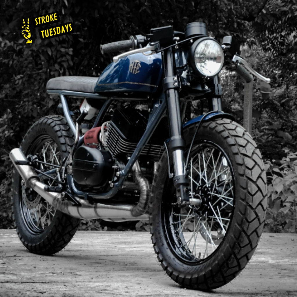 Two Stroke Tuesdays : Custom Yamaha RD 350 Cafe Racer by Moto Exotica - The Wild Child
