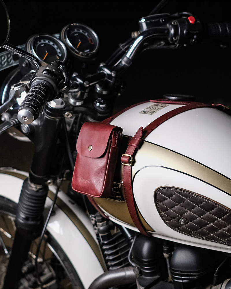 Leather tank bag sales