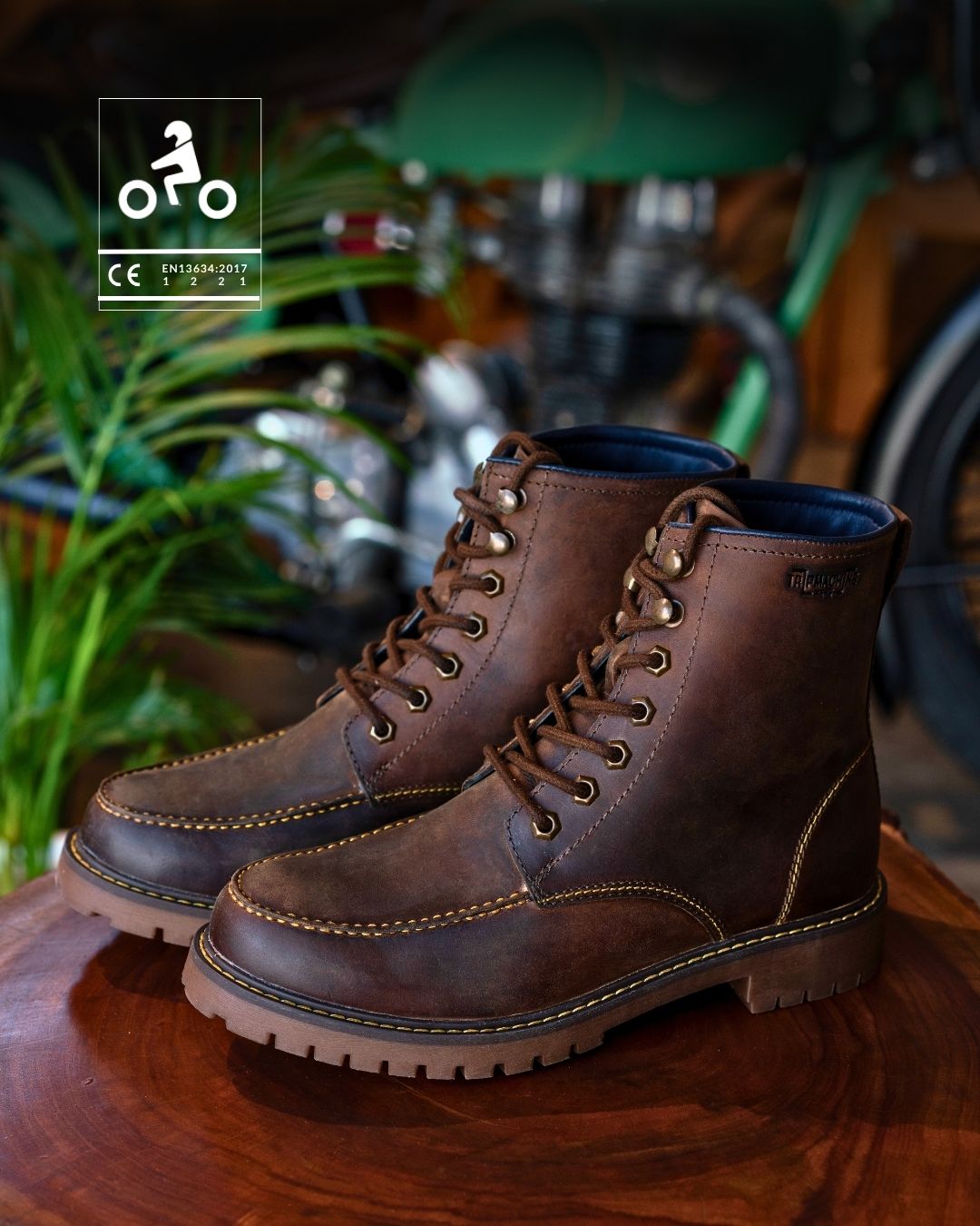 50s〜　Weyenberg Massagic Leather Boots Women Moc-Toe Leather boots (Saddle Tan) Goodyear Welted – Craft